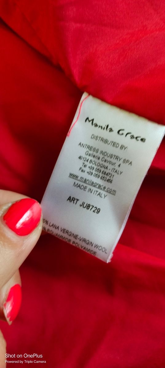 Cappotto donna manila grace t.44