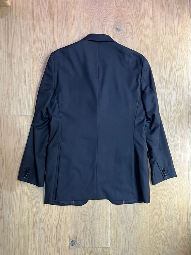 Traje azul Massimo Dutti