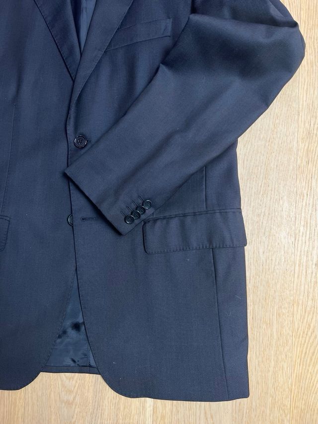 Traje azul Massimo Dutti
