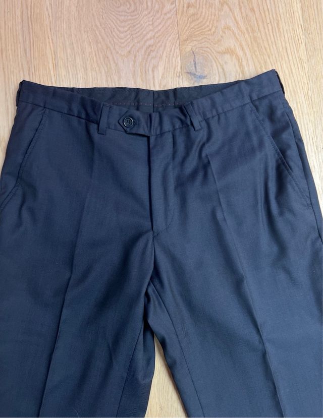 Traje azul Massimo Dutti