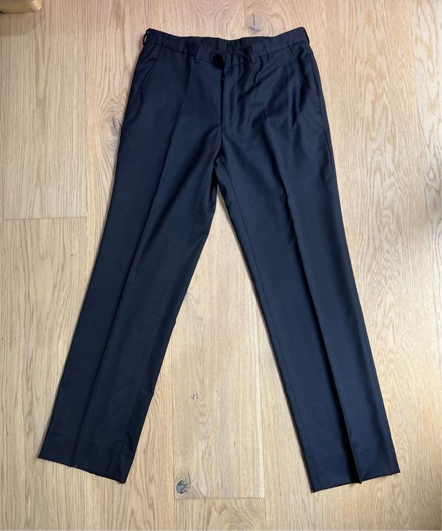 Traje azul Massimo Dutti