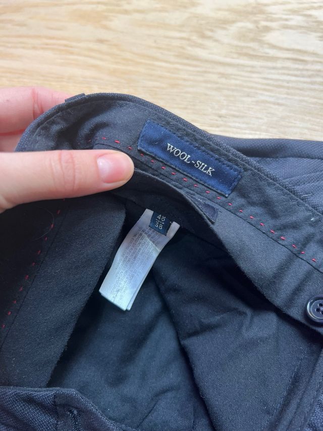 Traje azul Massimo Dutti