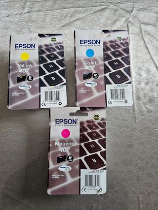 3 Cartuchos 407 epson