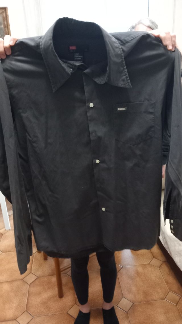 Camicia diesel grigia taglia L