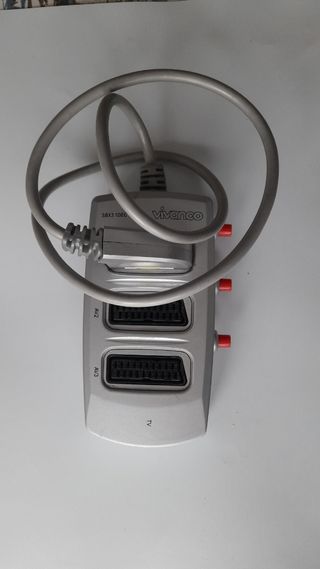Euroconector 3 a 1 + Conversor AV a RCA