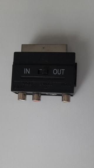 Euroconector 3 a 1 + Conversor AV a RCA