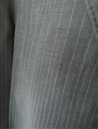 traje caballero raya diplomatica azul marino