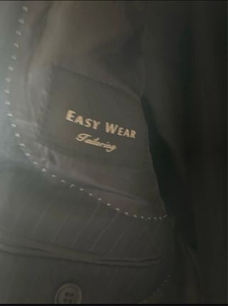 traje caballero raya diplomatica azul marino