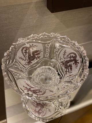 Frutero de Cristal Chino