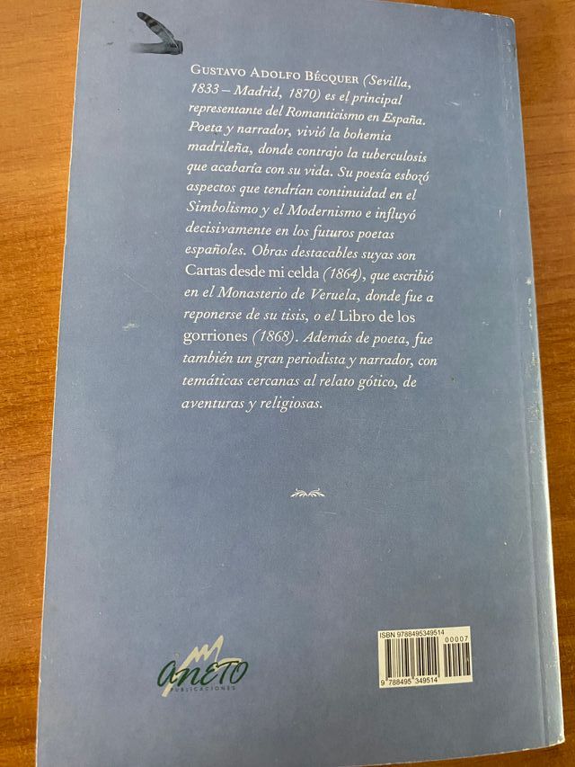 Rimas y leyendas de Gustavo Adolfo Bécquer