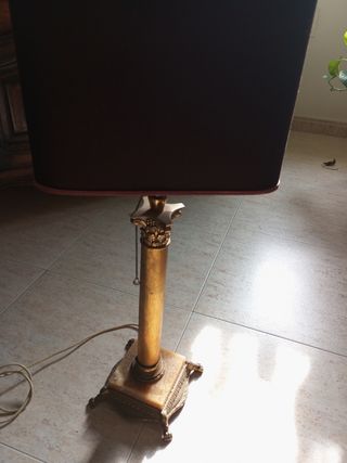 Lámparas de bronce estilo eduardiano