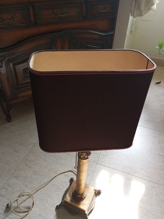 Lámparas de bronce estilo eduardiano