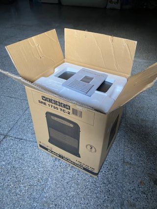 Estufa parafina eléctrica