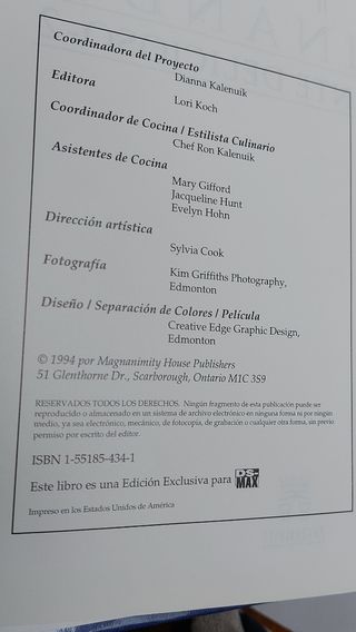 Libro Cocinando simplemente delicioso 2