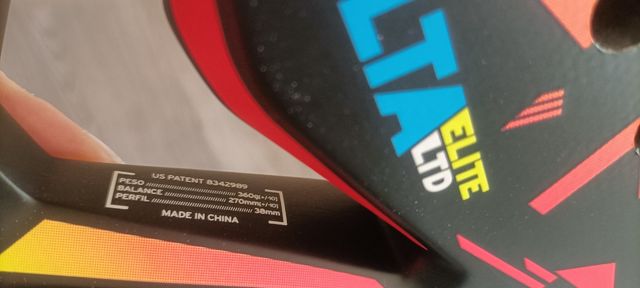 Pala pádel Delta elite LTD Graphenext