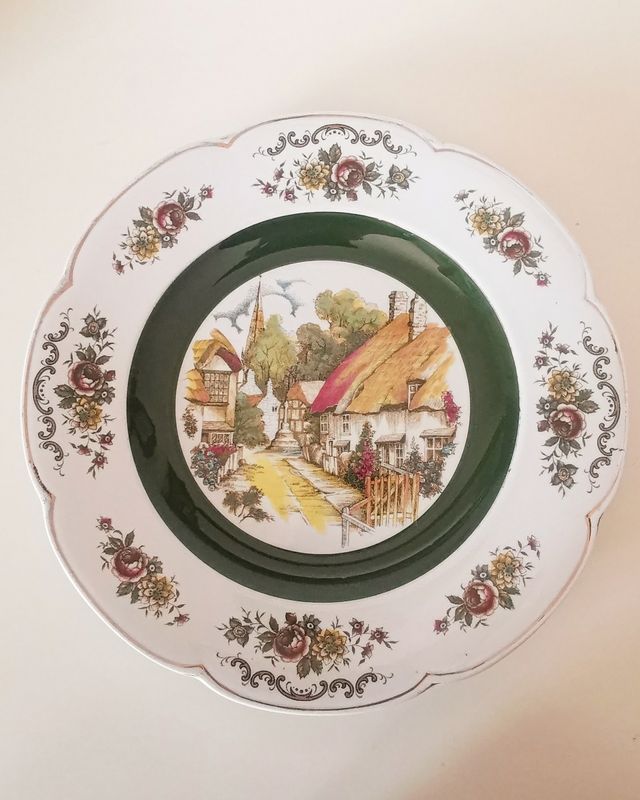 Piatto decorativo vintage Wood & Sons