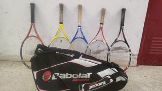 Raquetas y raquetero