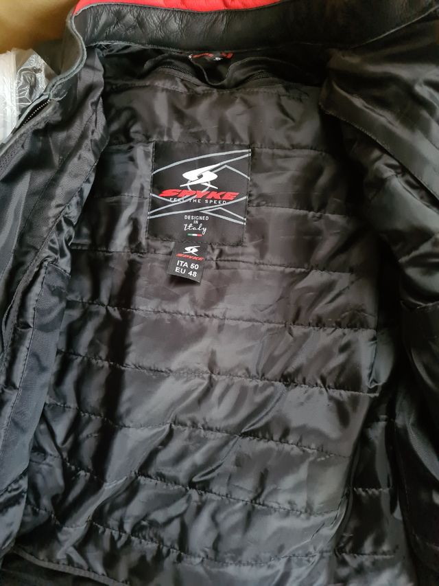 Giacca moto pelle Spyke Estoril EVO 