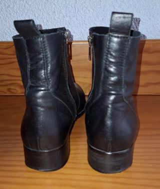 Botines cuero .Número 39