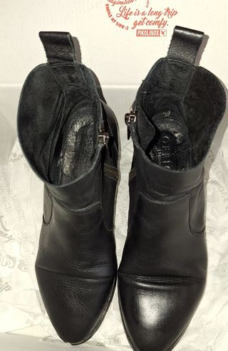 Botines cuero .Número 39