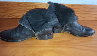 Botines cuero .Número 39