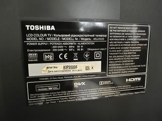 Toshiba full HD de 40 pulgadas