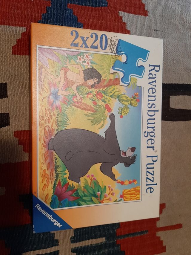 2 puzzles en 1, El libro de la selva