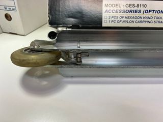 Patinete Scooter Ges-8110 Plata plegable con caja