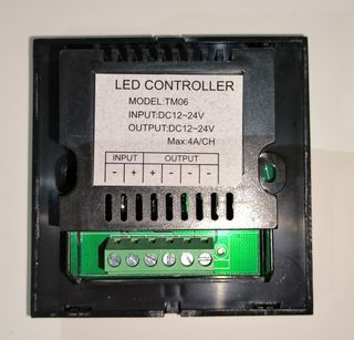 Interruptor táctil para tiras led sin usar
