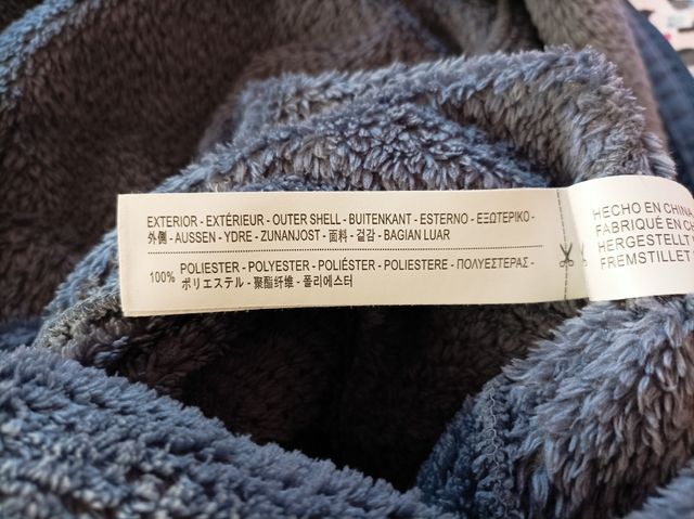 Vestaglia in pile/polare/fleece Oysho