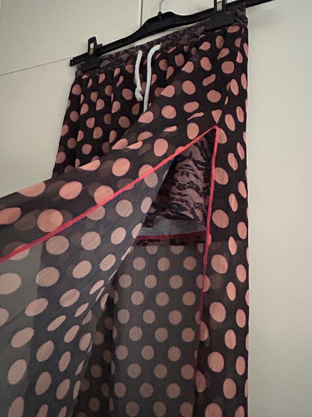 Gonna/Pareo con fodera F**K