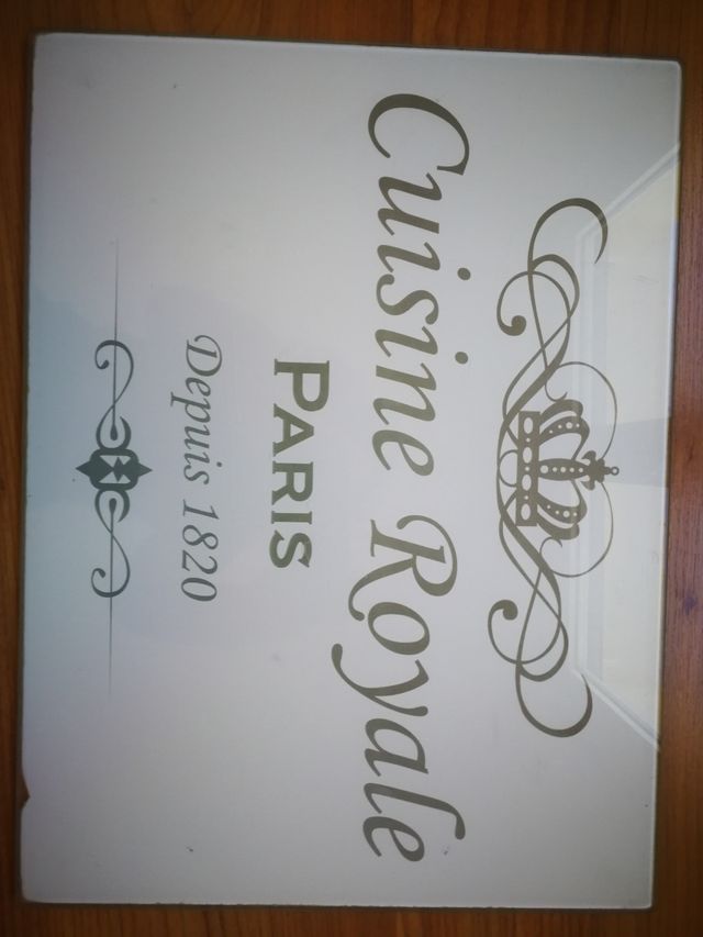 Tabla cristal cortar Cuisine Royale