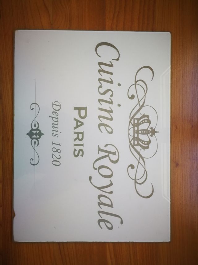 Tabla cristal cortar Cuisine Royale