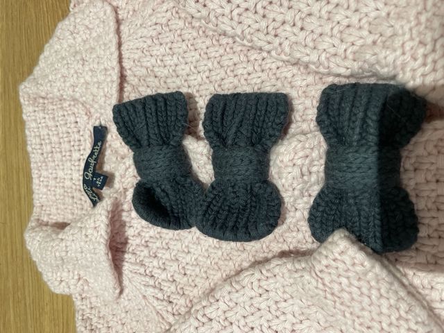 Abrigo rosa T - 1 Lili Gaufrette