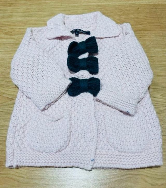 Abrigo rosa T - 1 Lili Gaufrette