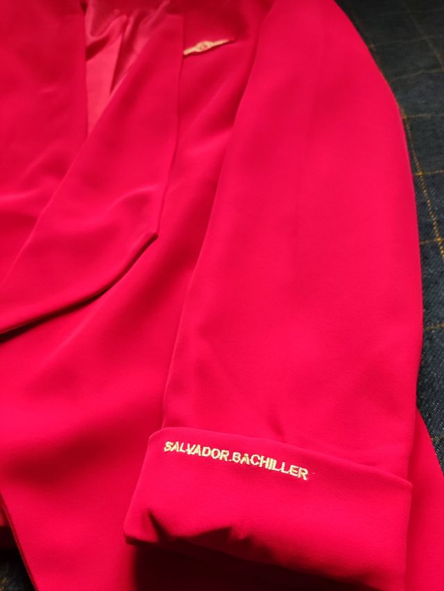 Americana roja azafata 