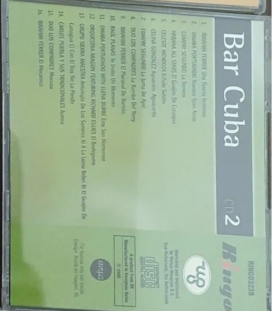 Cofanetto BAR CUBA ANCORA IN CELOFAN 3cd