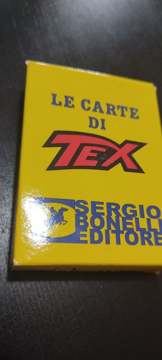 Tex Willer carte da gioco