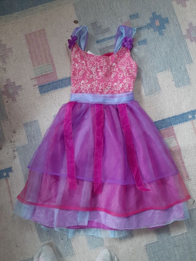 Vestito carnevale principessa 4 6 anni