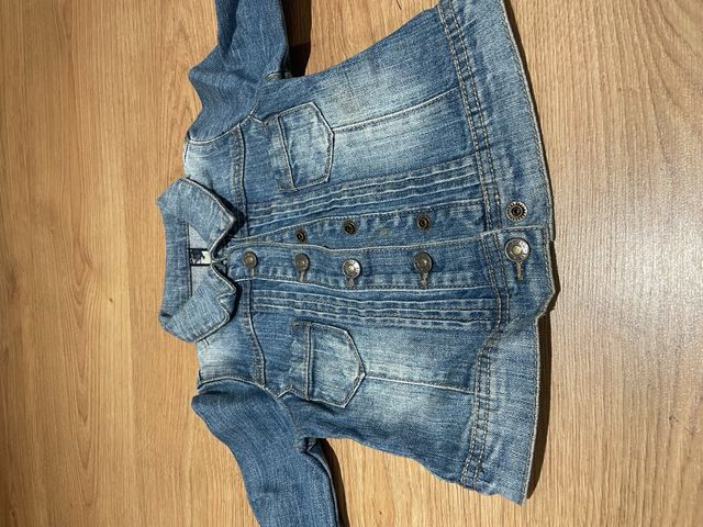 Cazadora vaquera Benetton T 12-18 meses