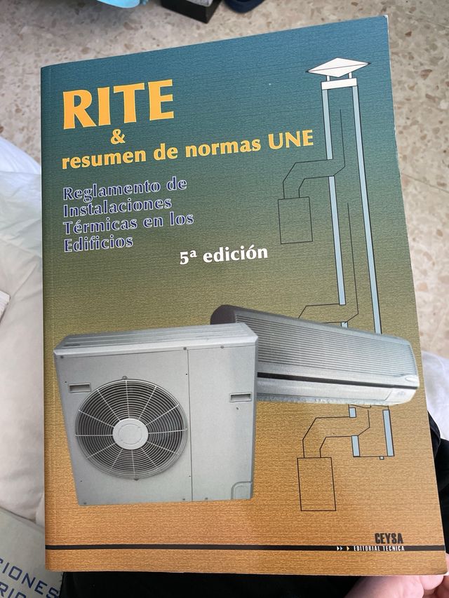 Libro - Rite y Resumen de normas UNE