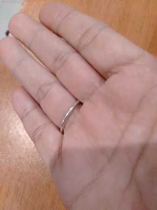 Anillo plata Pandora 54 trébol