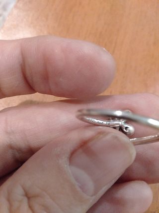 Anillo plata Pandora 54 trébol