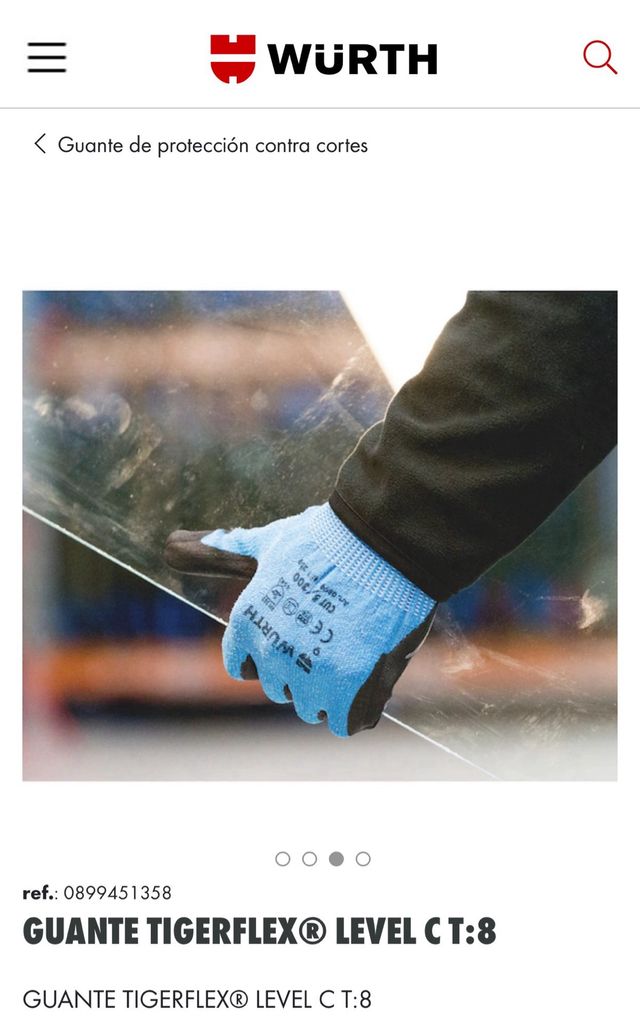 pack 24 guantes TIGERFLEX LEVEL C t 10