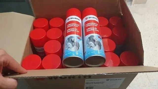 5x Spray limpia frenos Wurth Profesional Pack 5