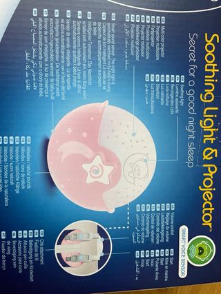 Proyector/ lámpara musical infantil