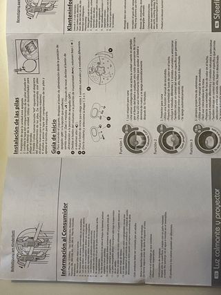 Proyector/ lámpara musical infantil