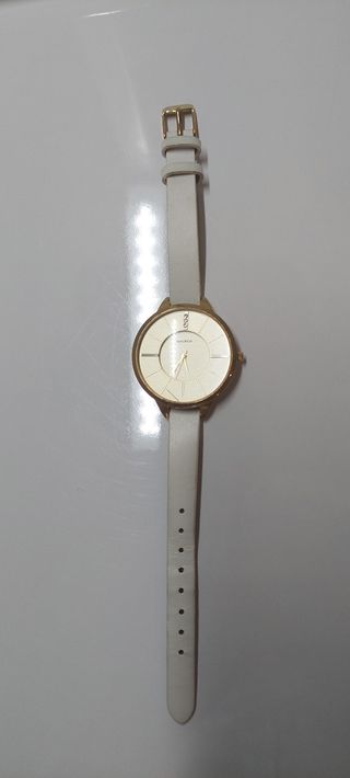 Relógio Sekonda dourado e branco