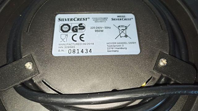 Vaporizador de alimentos