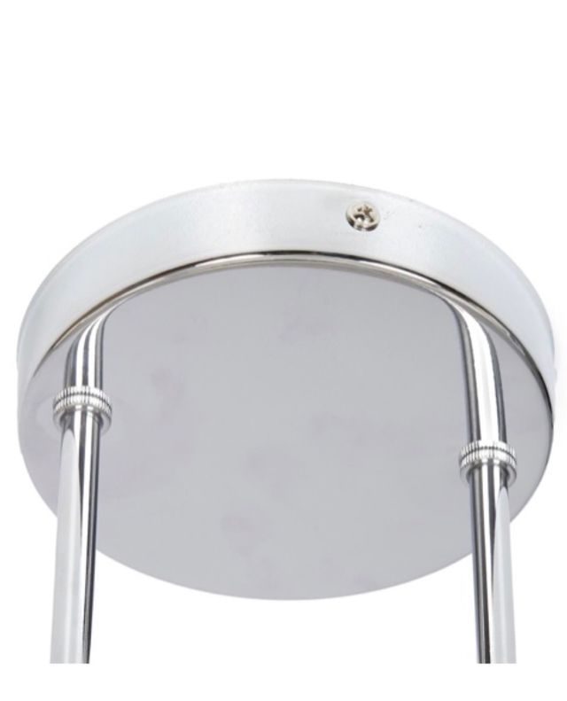 plafoniera in vetro  a soffitto 5 luci